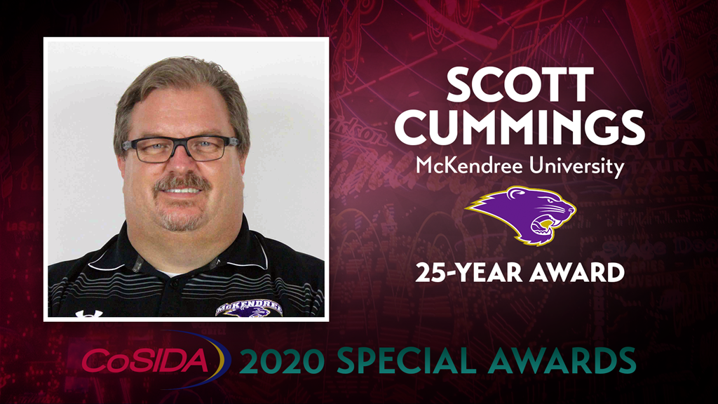 2020 Special Awards Salute: Scott Cummings (McKendree), 25-Year Award
